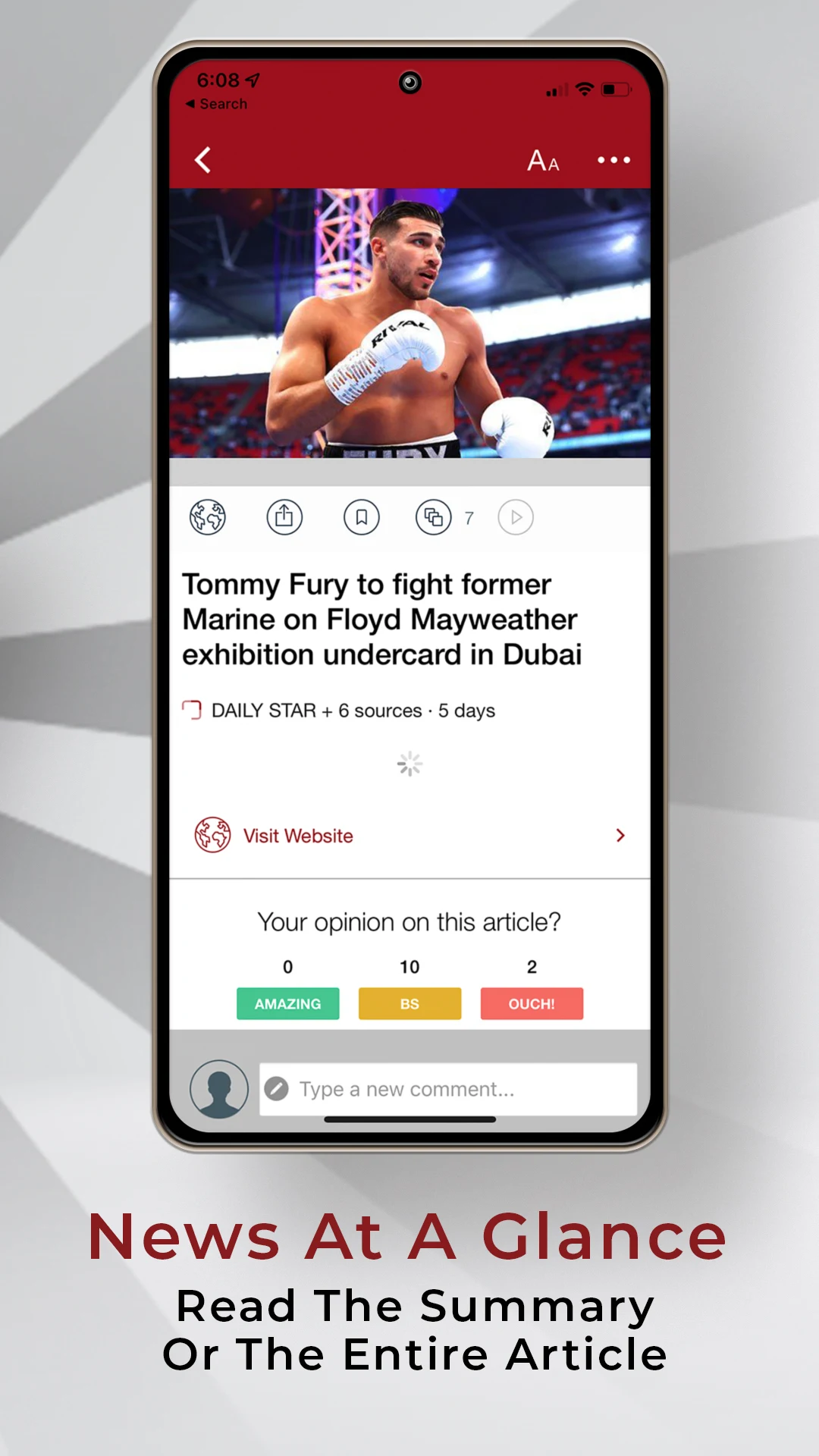 Boxing News, Videos & Schedule screenshot